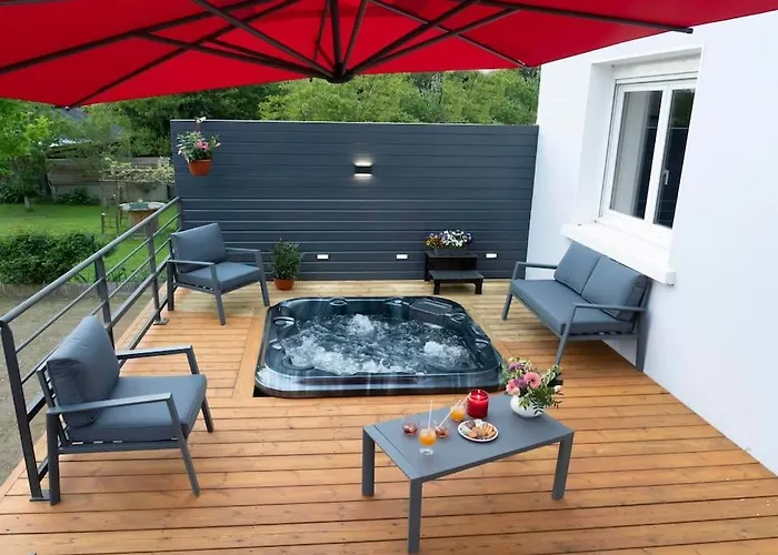 Gite Le Berceau Du Marin 4 Chambres Terrasse & Spa Redon Centre 300M