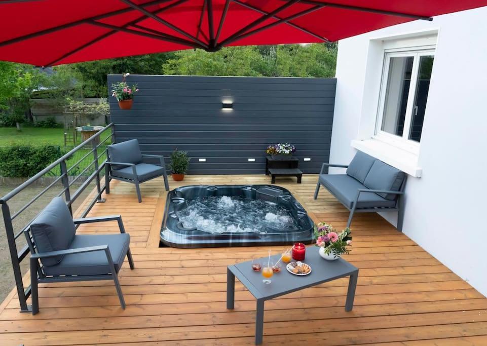 Le Berceau Du Marin 4 Terrasse & Redon Centre 300m Ferienhaus *